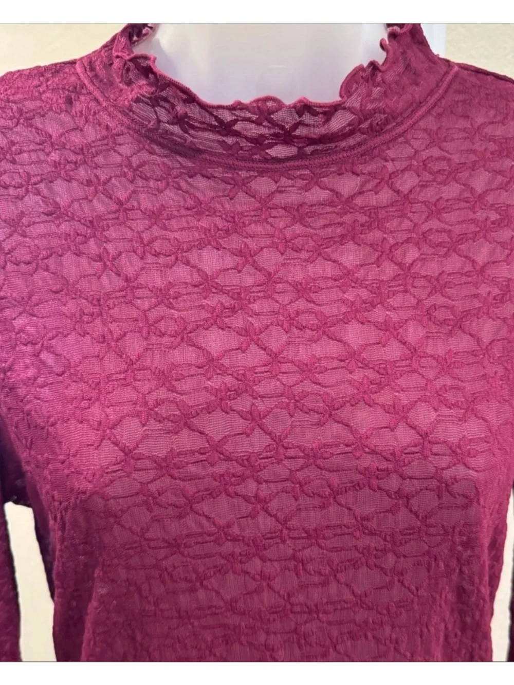 NWT FREE PEOPLE INTIMATELY FROM THE START MOCKNECK TOP XS